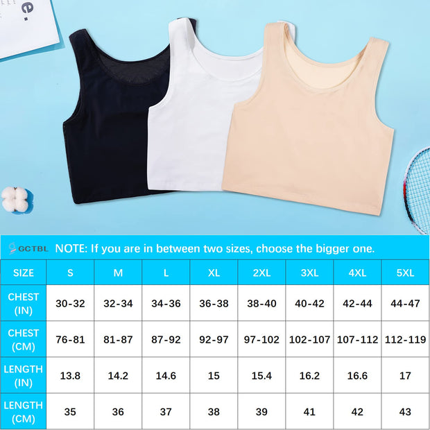 Breathable Back Chest Binder