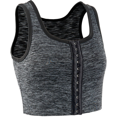 3 rows central clasp chest binder